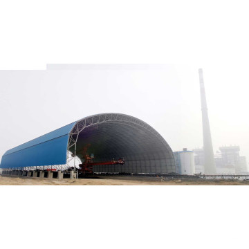 Steel Space Frame Structure Coal Shed